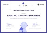 گواهینامه هوش مصنوعی